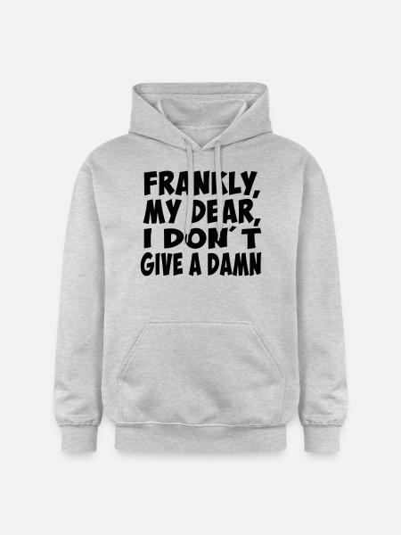 Sprüche lustig - Gildan Unisex Softstyle® Midweight Hoodie - Hellgrau meliert