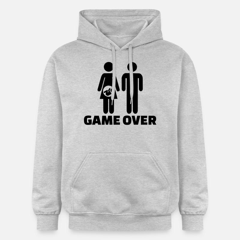 Bébé - Sweat à capuche Softstyle® Gildan Unisexe - gris clair chiné