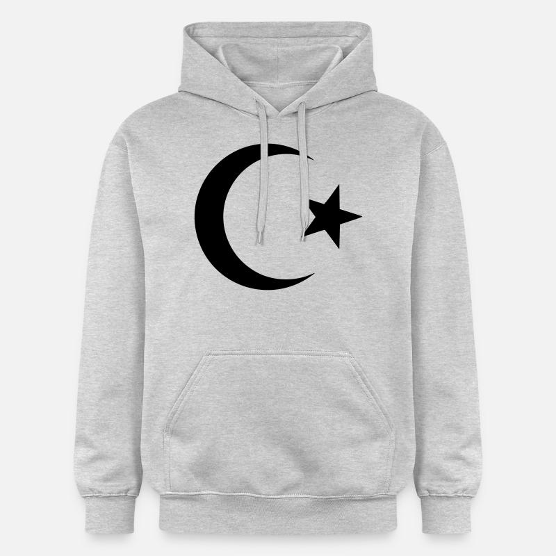 Islam - Sweat à capuche Softstyle® Gildan Unisexe - gris clair chiné