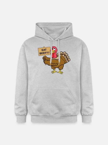 Thanksgiving turkey turkey - Gildan Unisex Softstyle® Midweight Hoodie - light heather grey