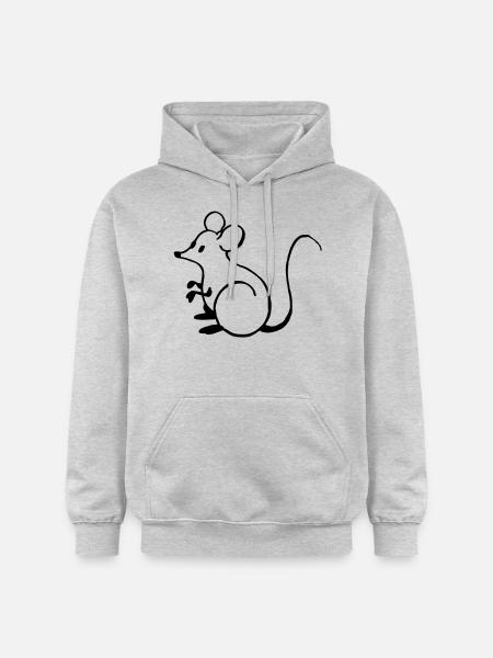 Mice - Gildan Unisex Softstyle® Midweight Hoodie - light heather grey