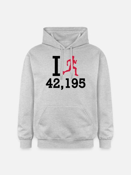 Marathon - Gildan Unisex Softstyle® Midweight Hoodie - light heather grey