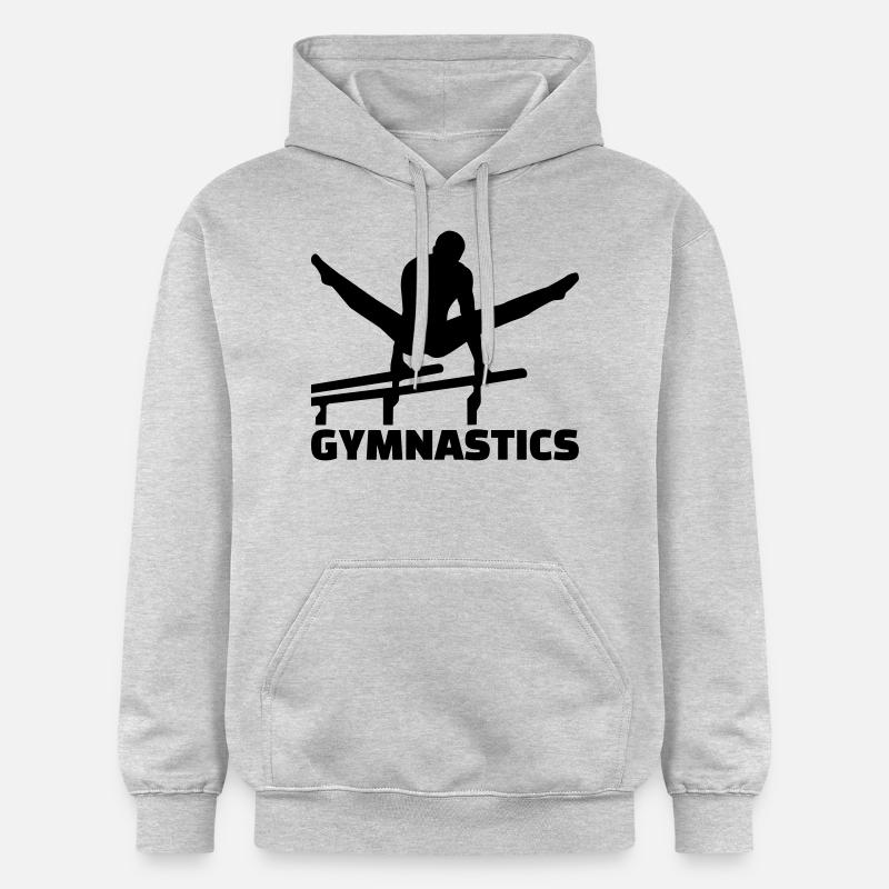 Gymnastics - Sweat à capuche Softstyle® Gildan Unisexe - gris clair chiné