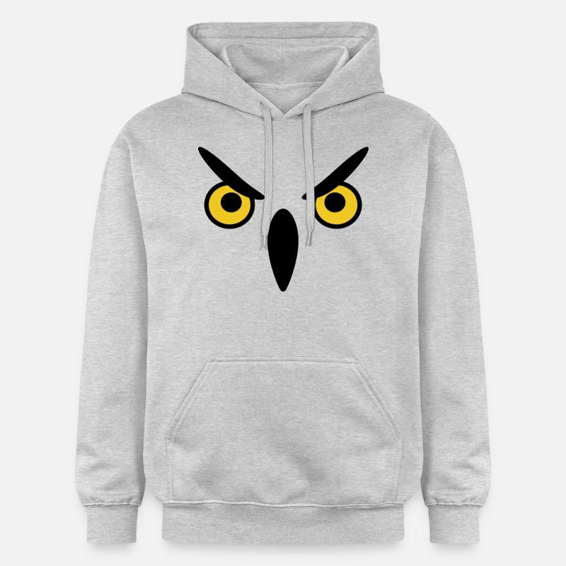 Eule eule eule - Gildan Unisex Softstyle® Midweight Hoodie - Hellgrau meliert