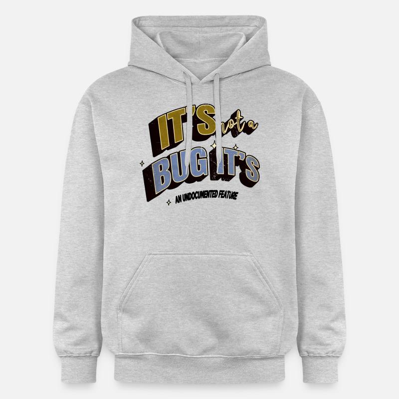 programming coding funny quote quote data science - Gildan Unisex Softstyle® Midweight Hoodie - Hellgrau meliert