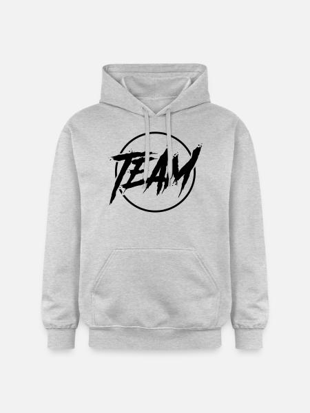 Team Circle - Gildan Unisex Softstyle® Midweight Hoodie - light heather grey