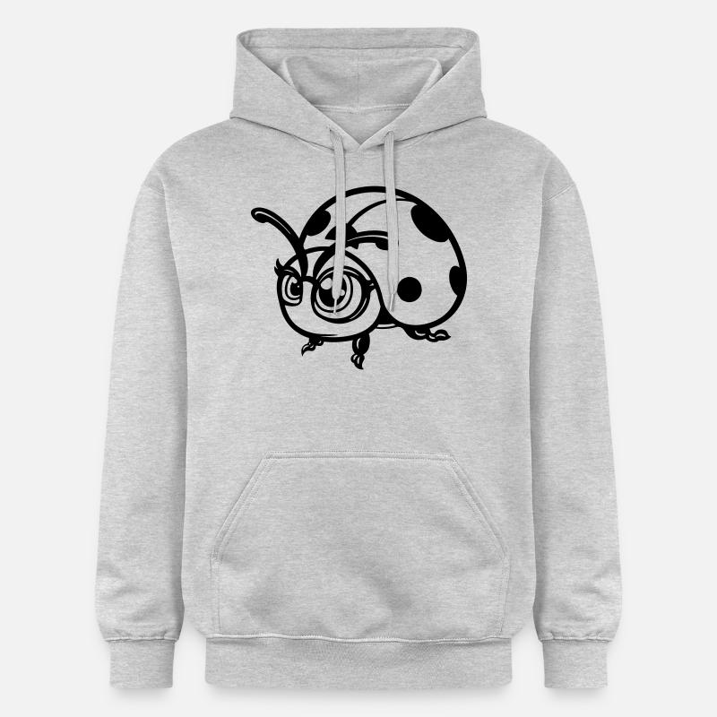 Maikäfer Bande dessinée - Sweat à capuche Softstyle® Gildan Unisexe - gris clair chiné