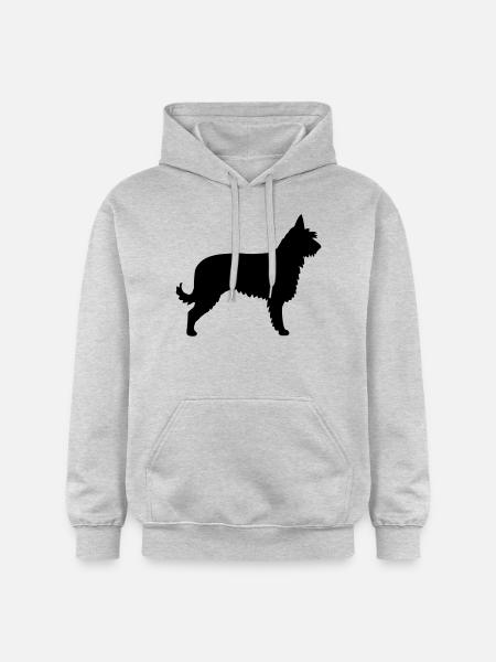 Berger de Picardie - Gildan Unisex Softstyle® Midweight Hoodie - Hellgrau meliert