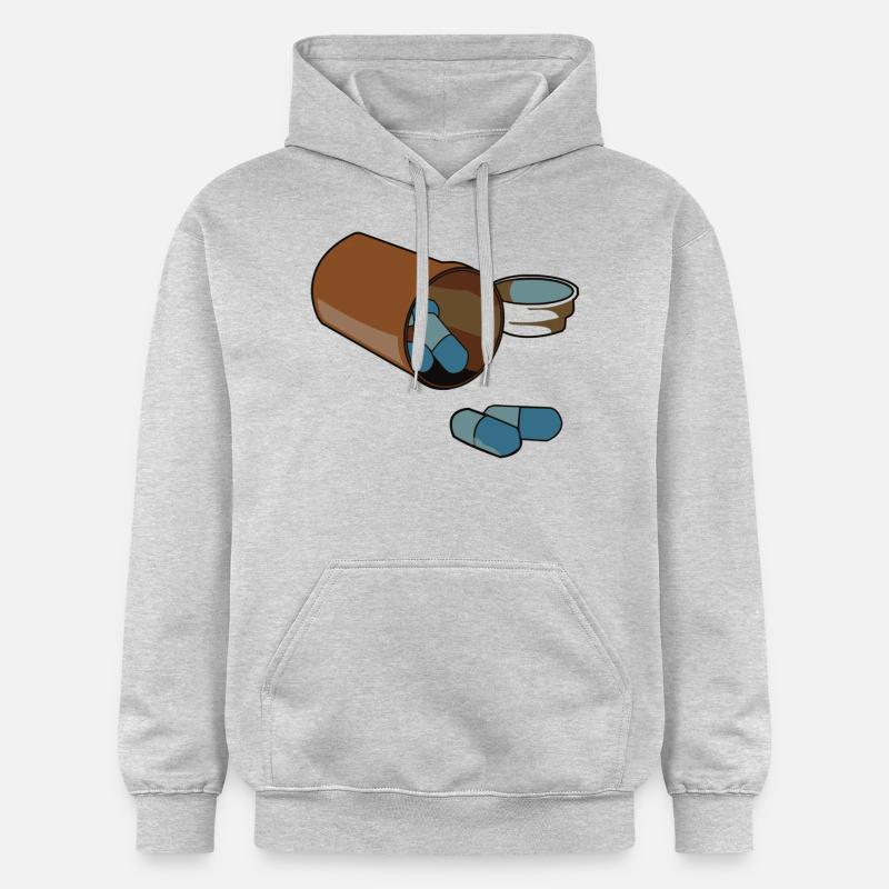 Doc2 - Sweat à capuche Softstyle® Gildan Unisexe - gris clair chiné