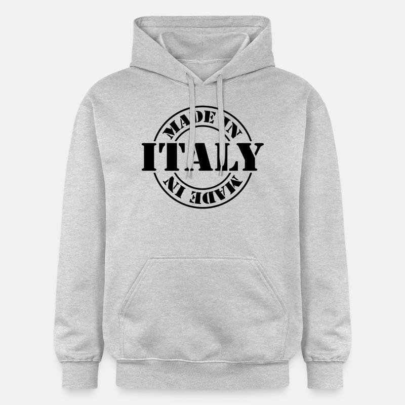 made in italy m1k2 - Sweat à capuche Softstyle® Gildan Unisexe - gris clair chiné
