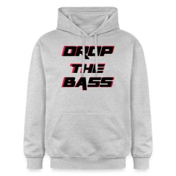 Bass - Sweat à capuche Softstyle® Gildan Unisexe - gris clair chiné - Devant - Liana (172cm) & Jaron (178cm)