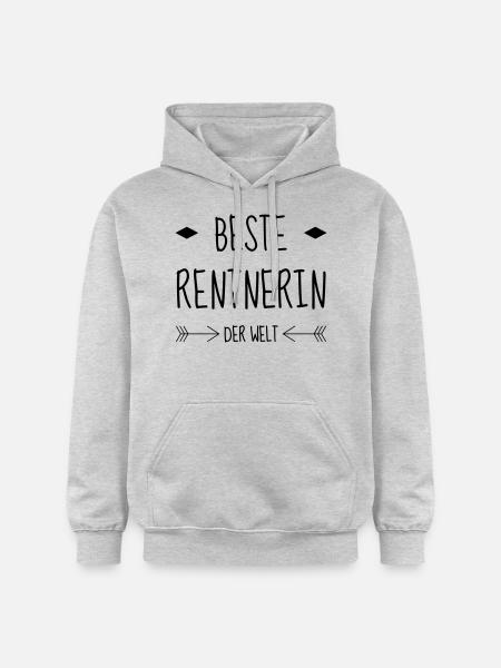 Retirement Retired Ruhestand Retraite Retraitée - Gildan Unisex Softstyle® Midweight Hoodie - light heather grey