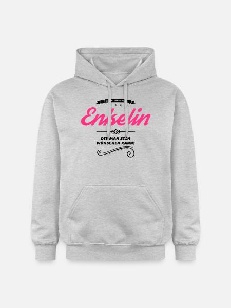 enkelin allerbeste - Gildan Unisex Softstyle® Midweight Hoodie - Hellgrau meliert