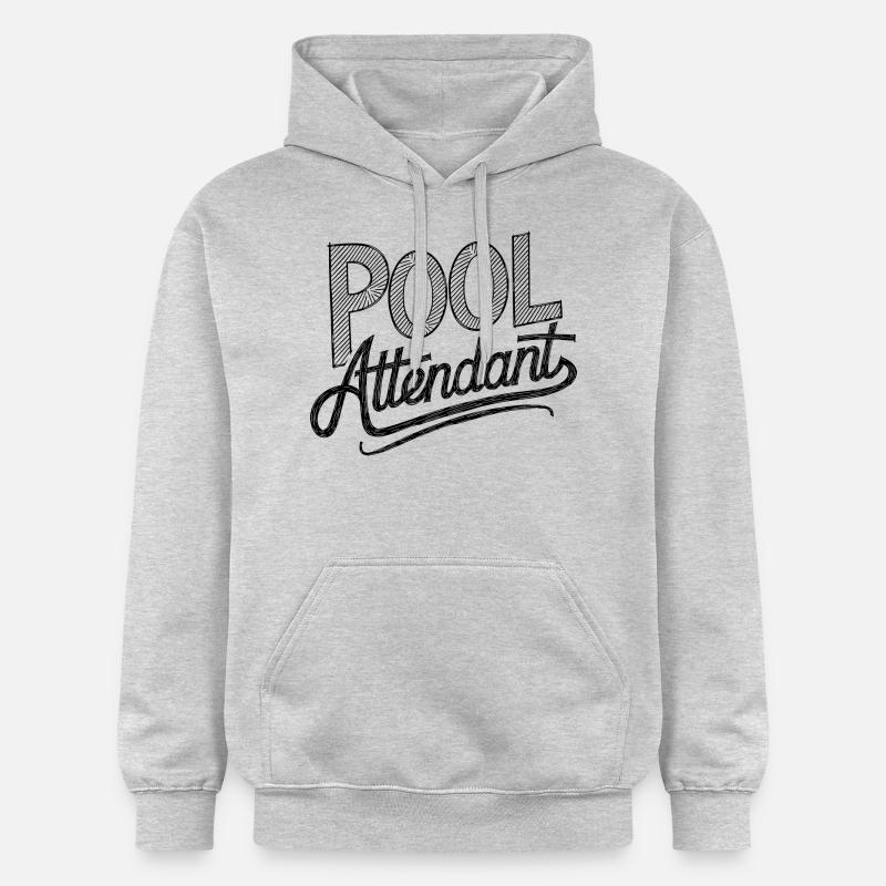 S’amuser sur l’eau - Sweat à capuche Softstyle® Gildan Unisexe - gris clair chiné