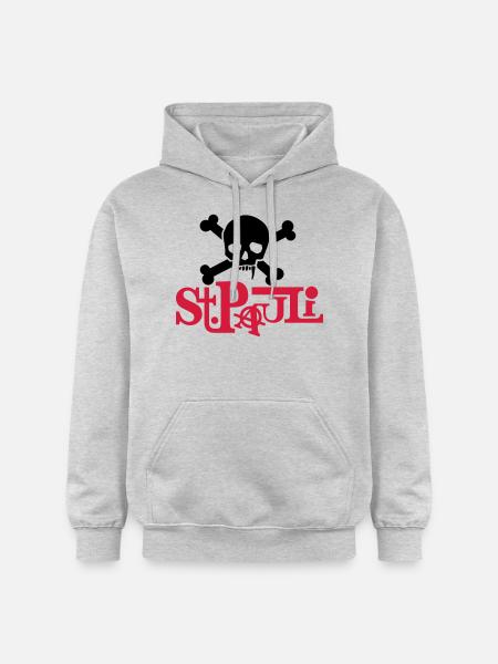 pauli01_2f - Gildan Unisex Softstyle® Midweight Hoodie - light heather grey