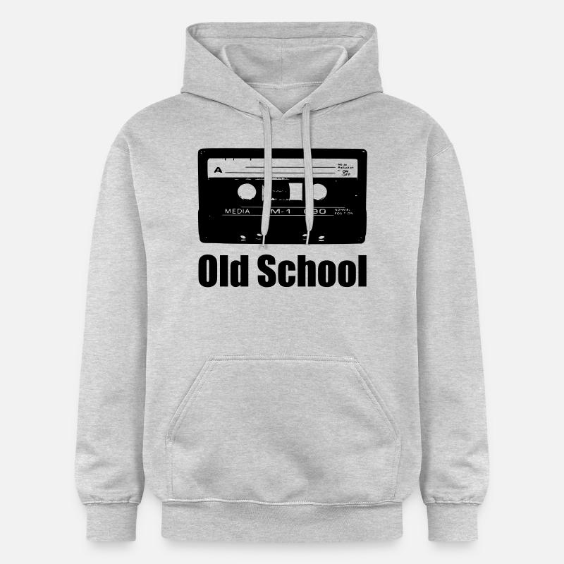 cassette - Sweat à capuche Softstyle® Gildan Unisexe - gris clair chiné