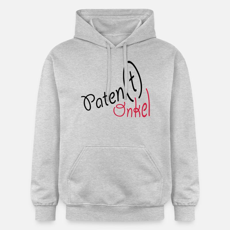 Parrain - Sweat à capuche Softstyle® Gildan Unisexe - gris clair chiné