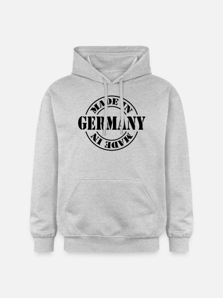 made in germany m1k2 - Gildan Unisex Softstyle® Midweight Hoodie - light heather grey