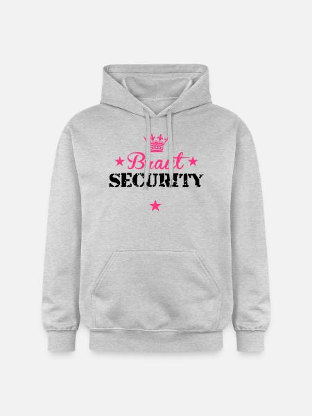 braut_security_5_2f_ - Gildan Unisex Softstyle® Midweight Hoodie - Hellgrau meliert