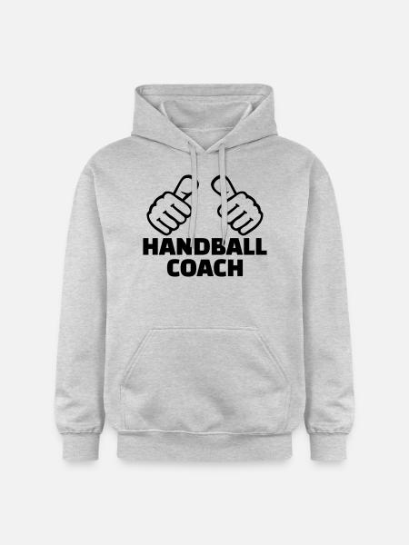Handball coach - Gildan Unisex Softstyle® Midweight Hoodie - light heather grey