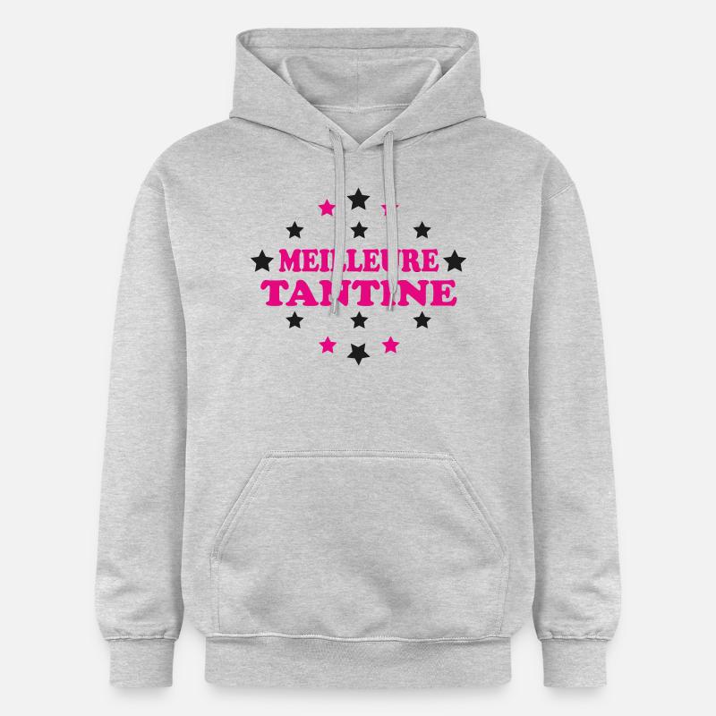 MEILLEURE TANTINE - Sweat à capuche Softstyle® Gildan Unisexe - gris clair chiné