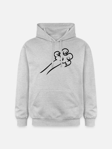 griffes / griffes (1c) - Sweat à capuche Softstyle® Gildan Unisexe - gris clair chiné