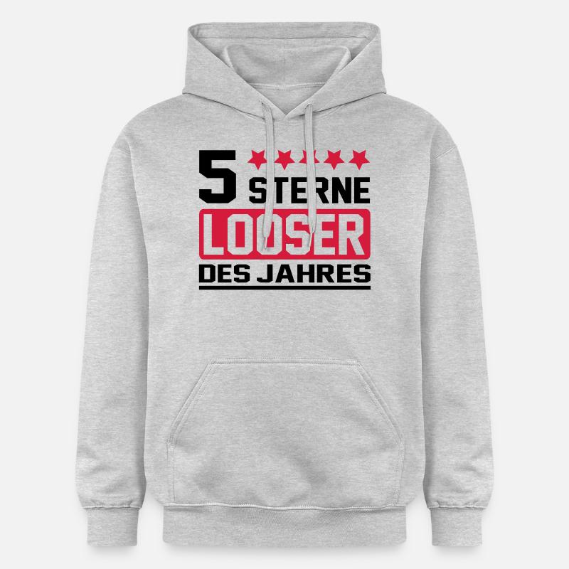 lâche - Sweat à capuche Softstyle® Gildan Unisexe - gris clair chiné