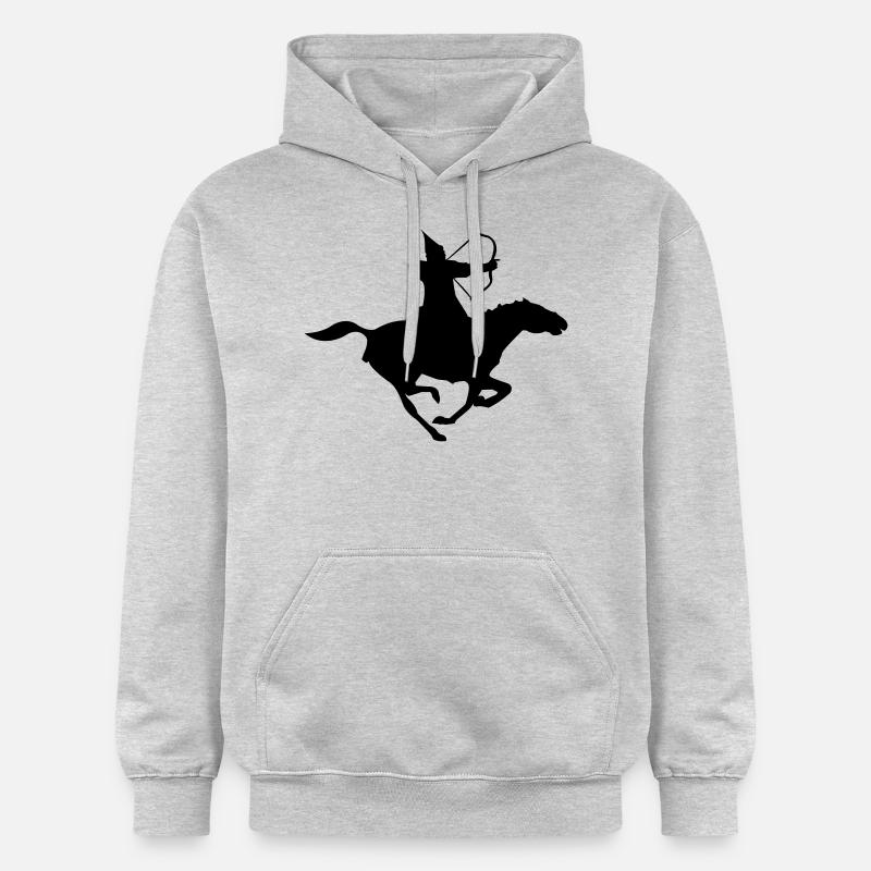 krieger - Sweat à capuche Softstyle® Gildan Unisexe - gris clair chiné
