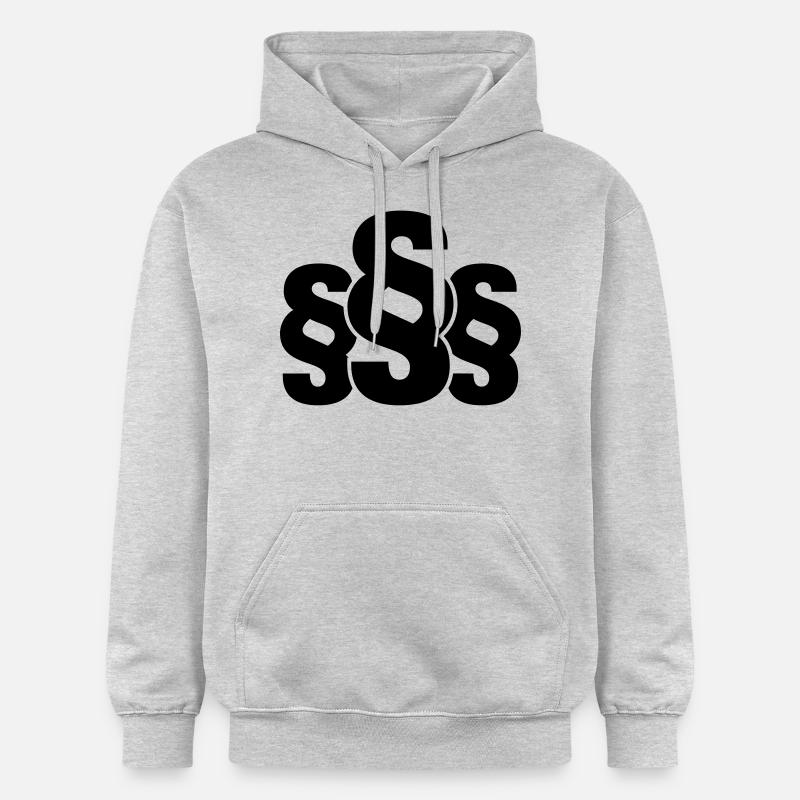 paragraphs_icon_gi1 - Sweat à capuche Softstyle® Gildan Unisexe - gris clair chiné