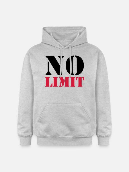 No Limit - Gildan Unisex Softstyle® Midweight Hoodie - light heather grey