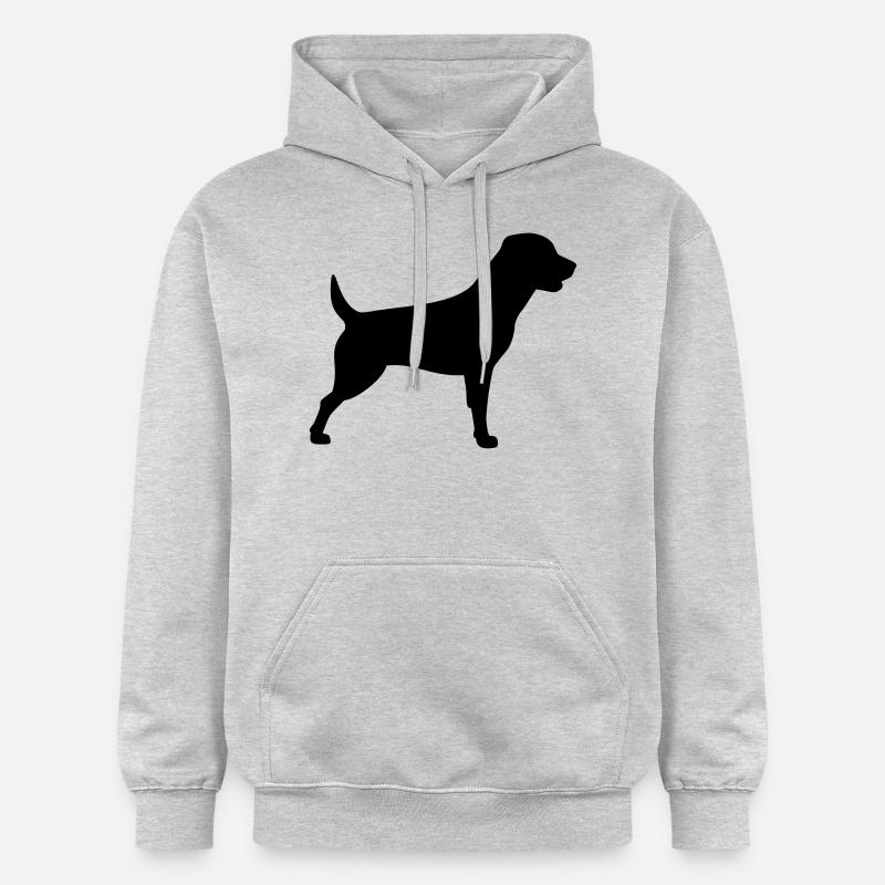 Rottweiler - Sweat à capuche Softstyle® Gildan Unisexe - gris clair chiné
