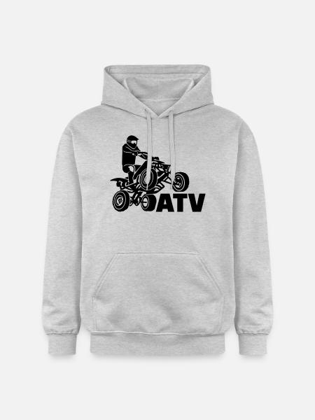 ATV - Gildan Unisex Softstyle® Midweight Hoodie - light heather grey