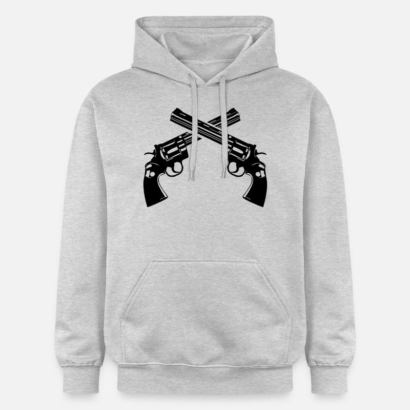 waffen - Sweat à capuche Softstyle® Gildan Unisexe - gris clair chiné