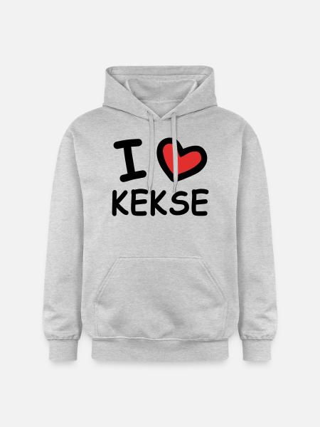 I Love Cookies - Gildan Unisex Softstyle® Midweight Hoodie - light heather grey