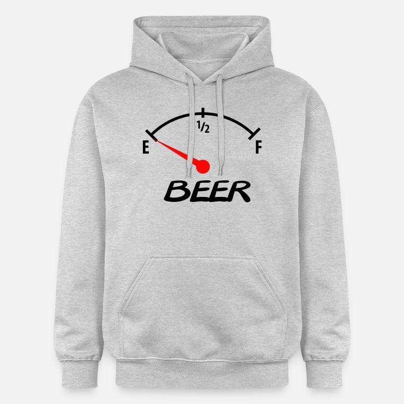 beer - Sweat à capuche Softstyle® Gildan Unisexe - gris clair chiné
