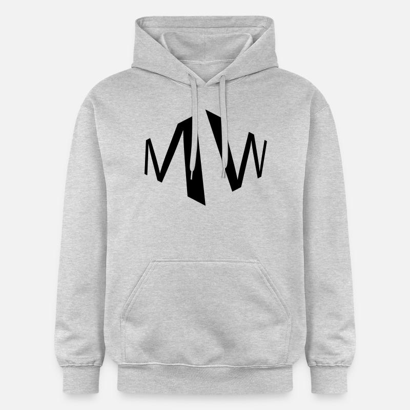 mw - Sweat à capuche Softstyle® Gildan Unisexe - gris clair chiné