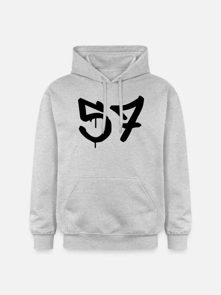 Day: 57 - Gildan Unisex Softstyle® Midweight Hoodie - light heather grey