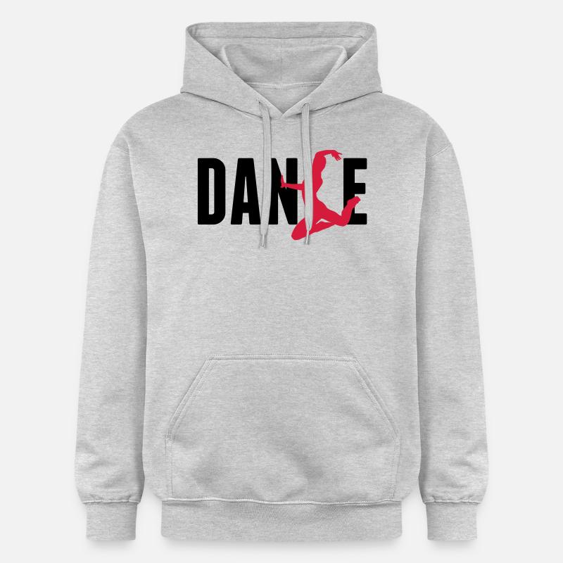 dance - Sweat à capuche Softstyle® Gildan Unisexe - gris clair chiné