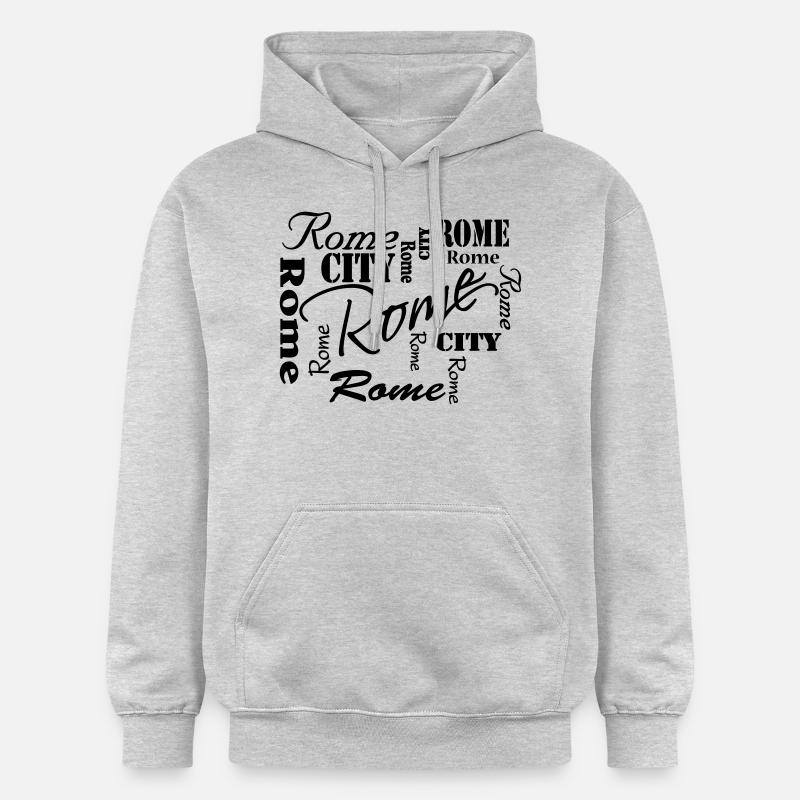 Rome - Sweat à capuche Softstyle® Gildan Unisexe - gris clair chiné