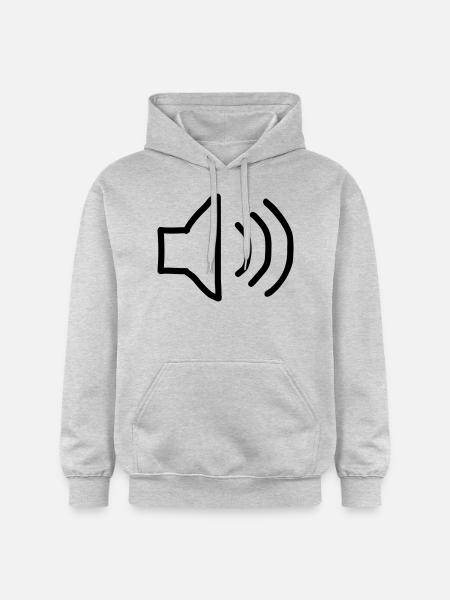 Speaker - Gildan Unisex Softstyle® Midweight Hoodie - light heather grey