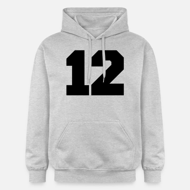 12 - Sweat à capuche Softstyle® Gildan Unisexe - gris clair chiné