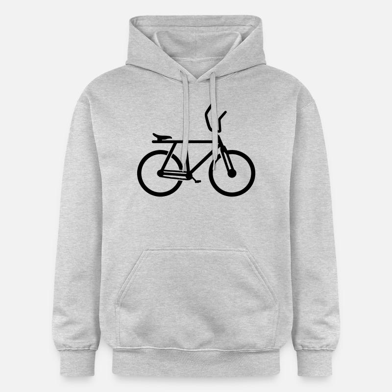 Cycle ball - Sweat à capuche Softstyle® Gildan Unisexe - gris clair chiné