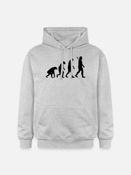 Evolution - Gildan Unisex Softstyle® Midweight Hoodie - Hellgrau meliert