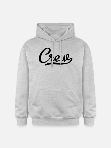 Crew - Gildan Unisex Softstyle® Midweight Hoodie - light heather grey