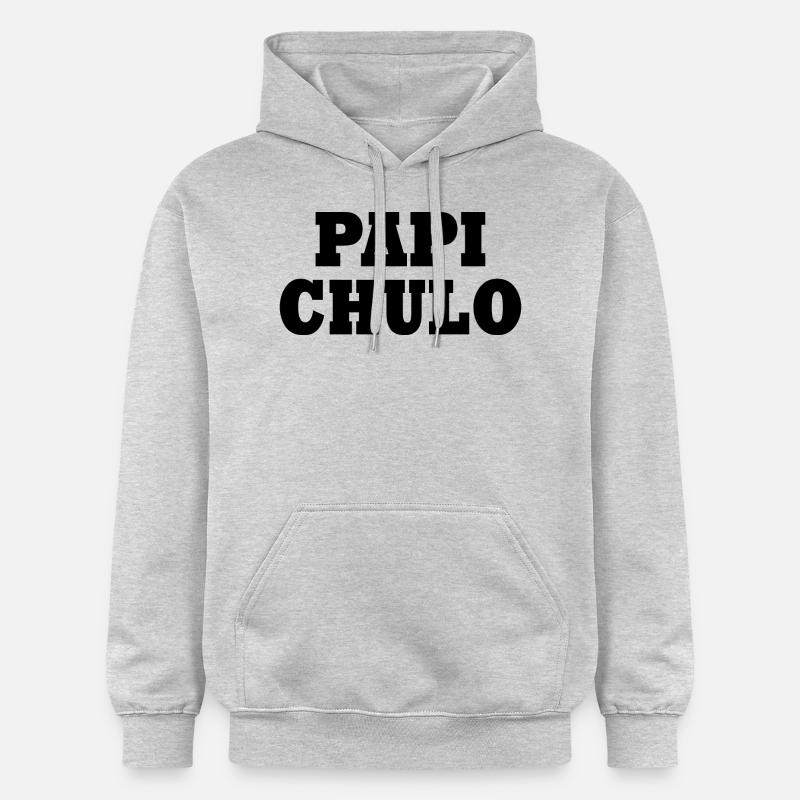 Papi chulo - Sweat à capuche Softstyle® Gildan Unisexe - gris clair chiné