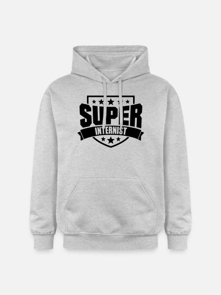 Super Internist - Gildan Unisex Softstyle® Midweight Hoodie - Hellgrau meliert