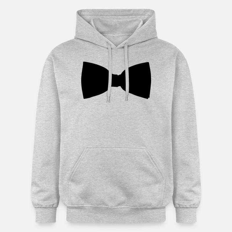 Bow tie - Sweat à capuche Softstyle® Gildan Unisexe - gris clair chiné