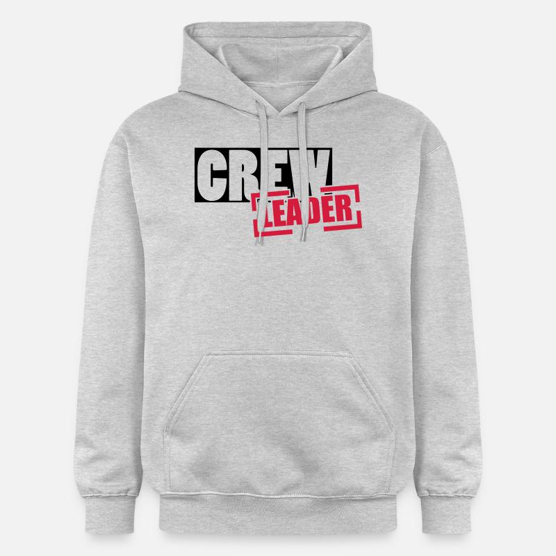 crew - Gildan Unisex Softstyle® Midweight Hoodie - Hellgrau meliert