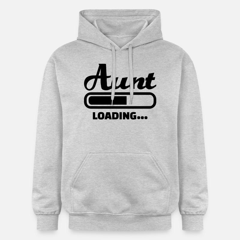 Aunt - Sweat à capuche Softstyle® Gildan Unisexe - gris clair chiné