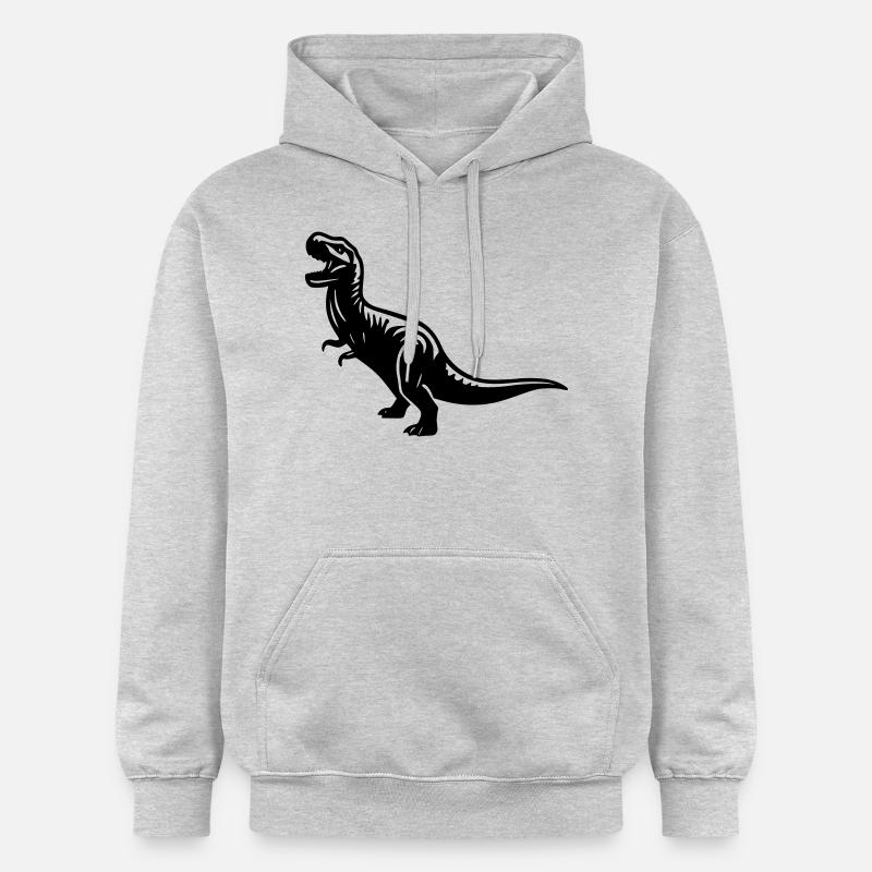 Trex - Sweat à capuche Softstyle® Gildan Unisexe - gris clair chiné